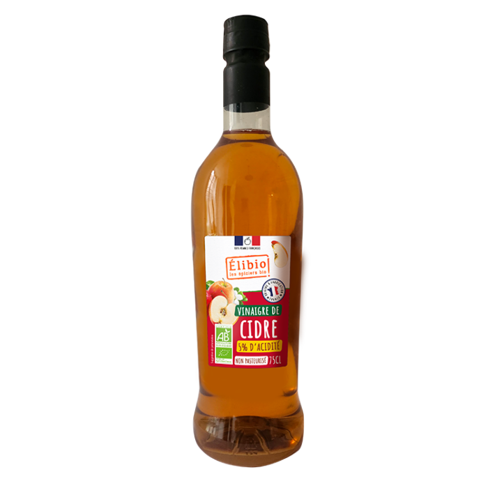 Vinaigre de cidre bio Origine France 75cl