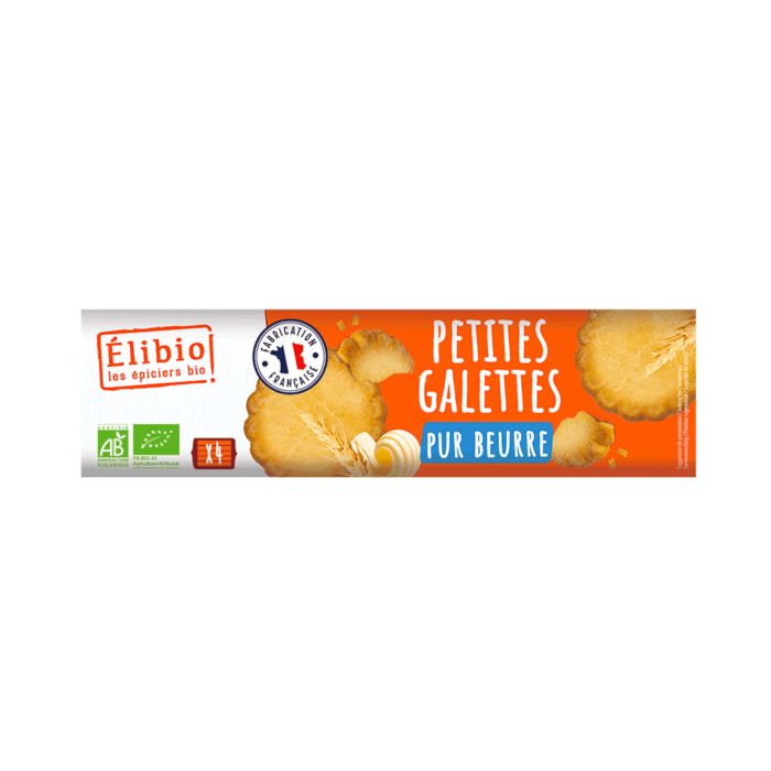 Galette pur beurre bio 125 g Fabrication France