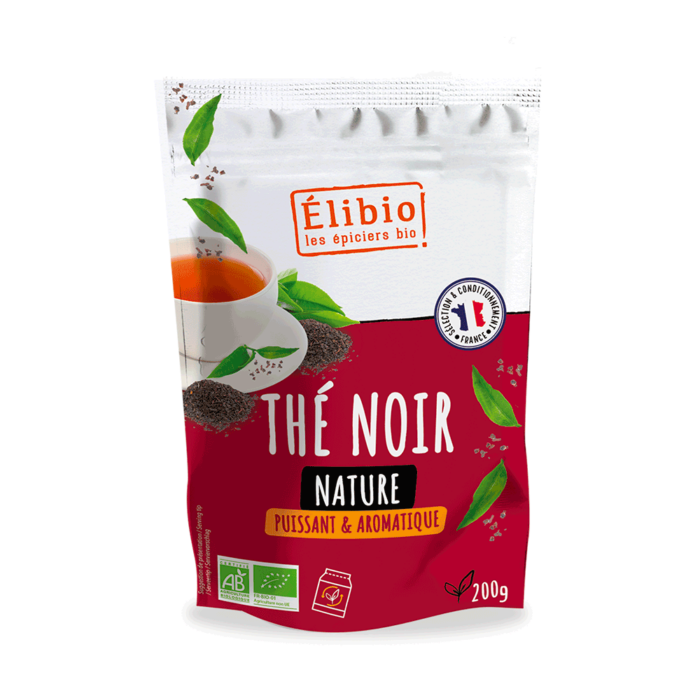 Thé noir Breakfast bio 200 g Fabrication France